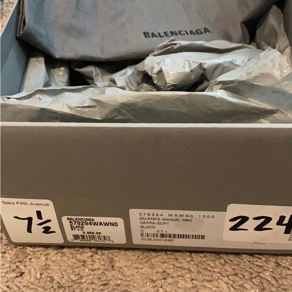 BALENCIAGA bow tie knife heels - Picture 6 of 6